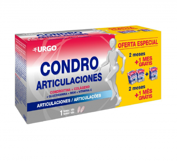 URGO CONDRO ARTICULACIONES 2+1  180 COMP